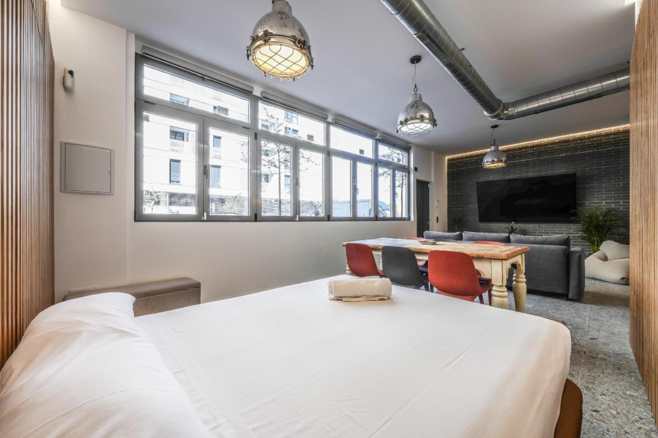 Loft Reformado Industrial Apartman Madrid Kültér fotó
