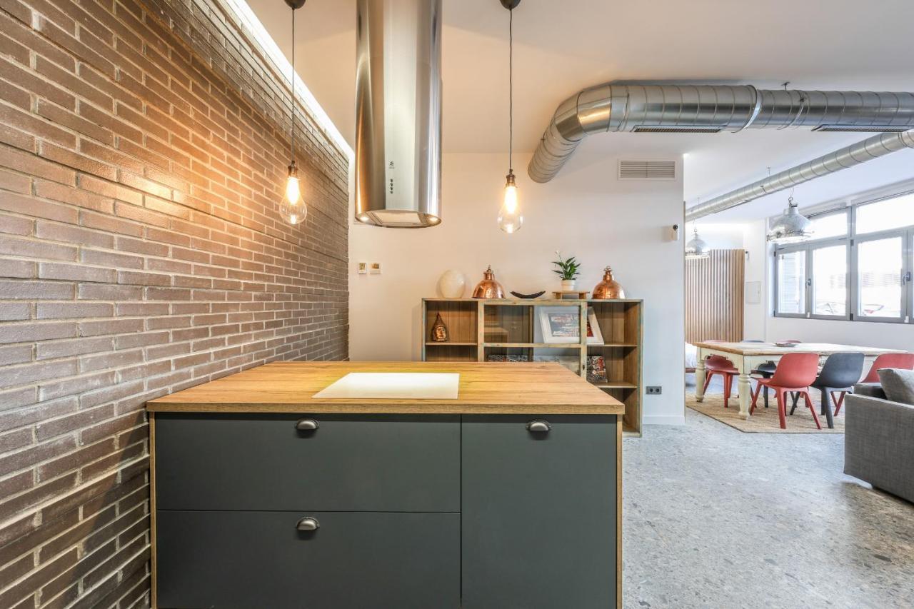 Loft Reformado Industrial Apartman Madrid Kültér fotó