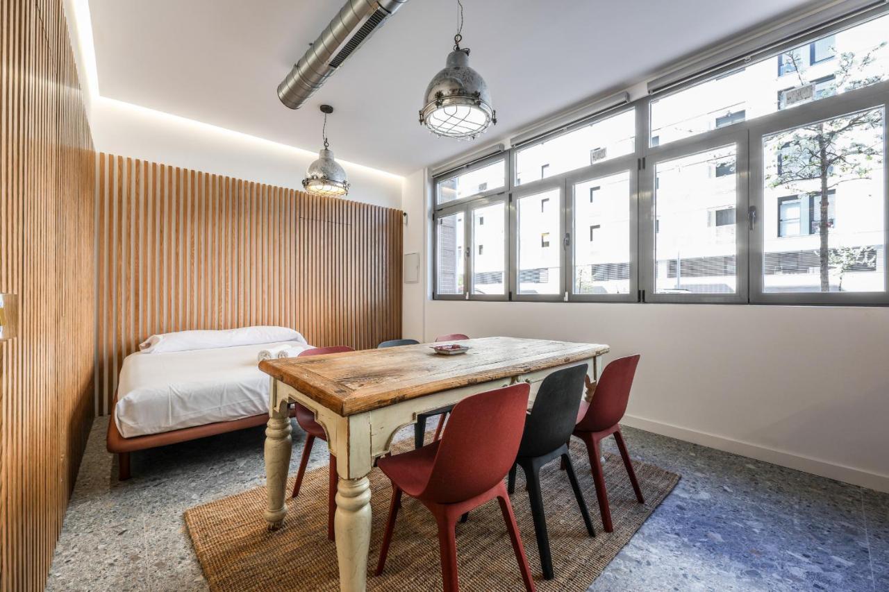 Loft Reformado Industrial Apartman Madrid Kültér fotó