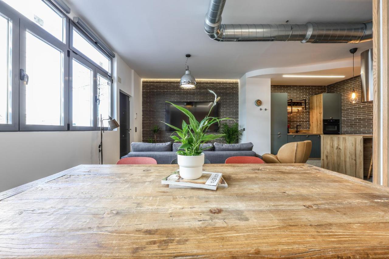Loft Reformado Industrial Apartman Madrid Kültér fotó
