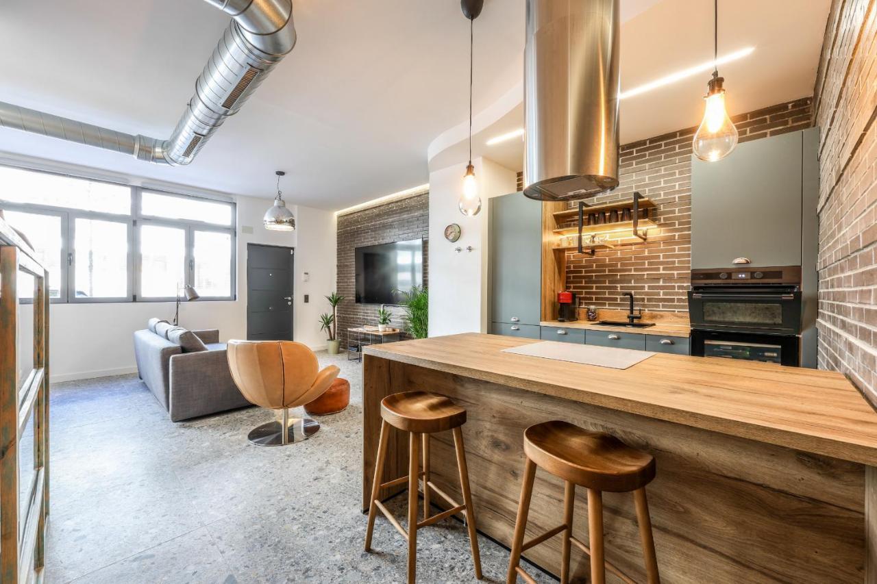 Loft Reformado Industrial Apartman Madrid Kültér fotó