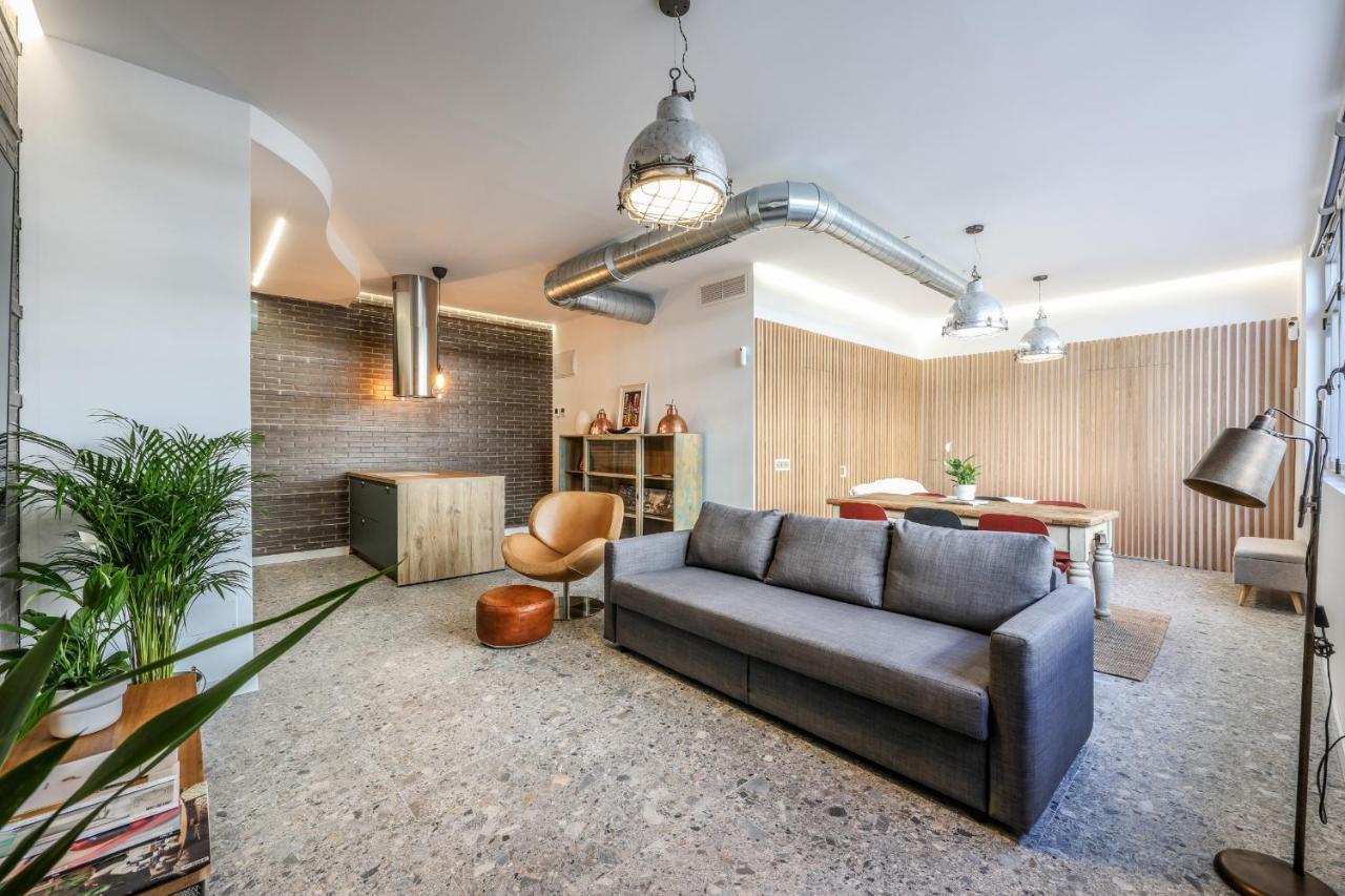 Loft Reformado Industrial Apartman Madrid Kültér fotó